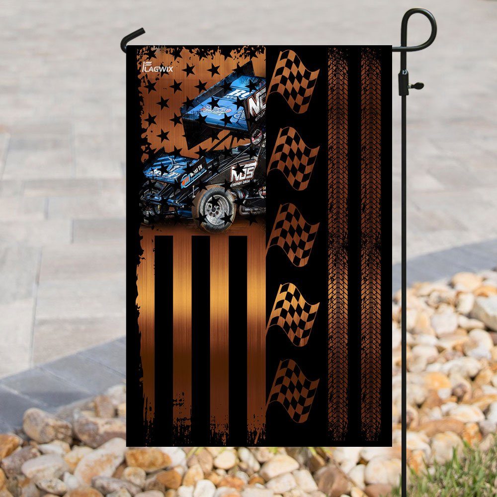 Dirt Track Racing Flag Dirt Track Racing Flag
