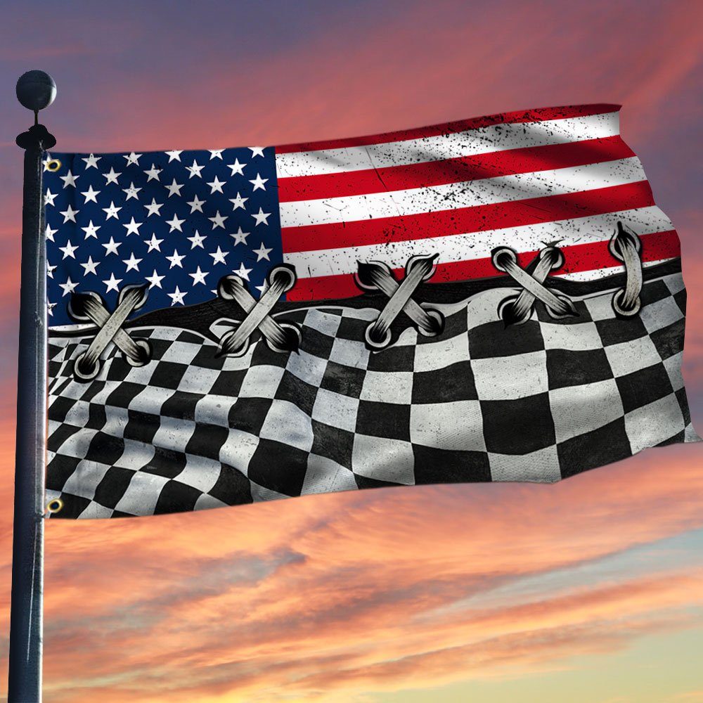 Dirt Track Racing Grommet Flag LHA1802GF