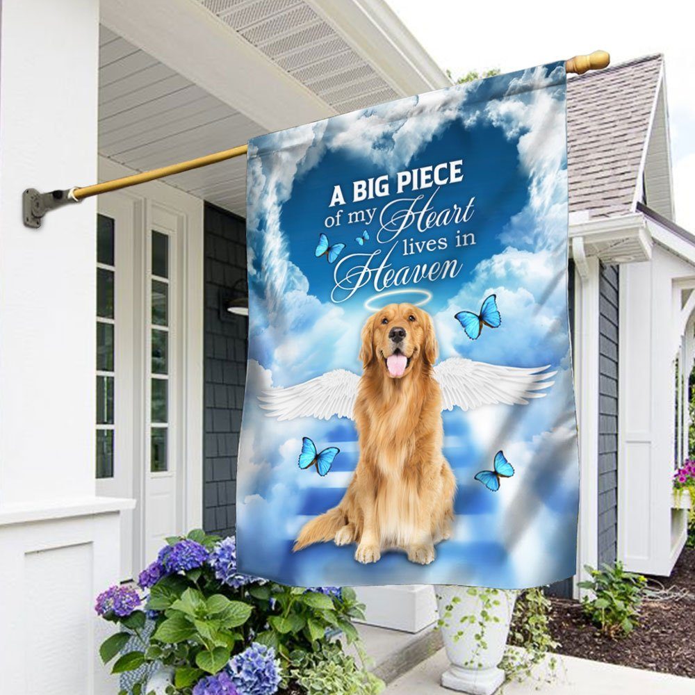 Dog Flag Golden Retriever Angel Dog Flag QTR277F