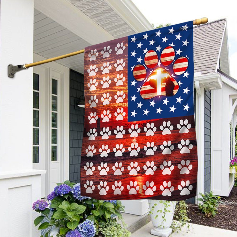 Dog Flag Paws NNT140F