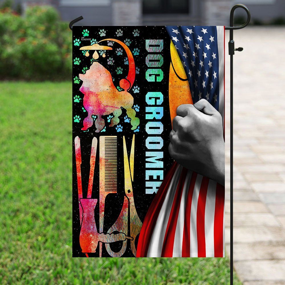 Dog Groomer Flag Dog Groomer Flag