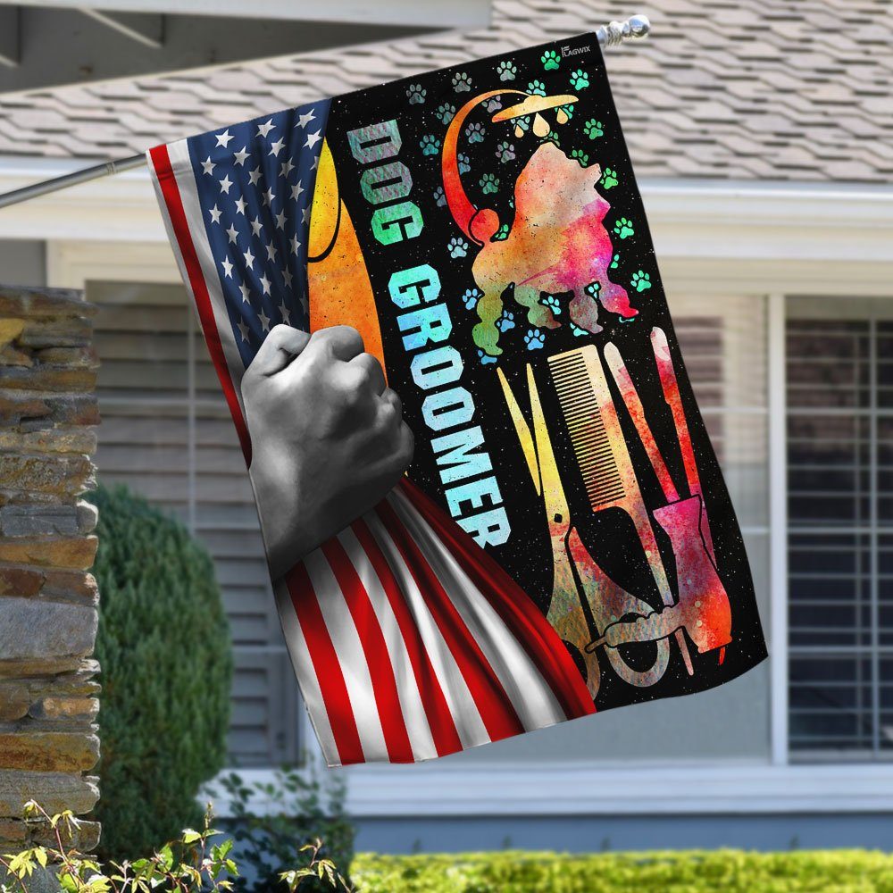 Dog Groomer Flag Dog Groomer Flag