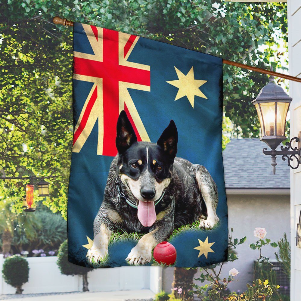 Dog Image Flag Patriotic Dog ANL10Fk