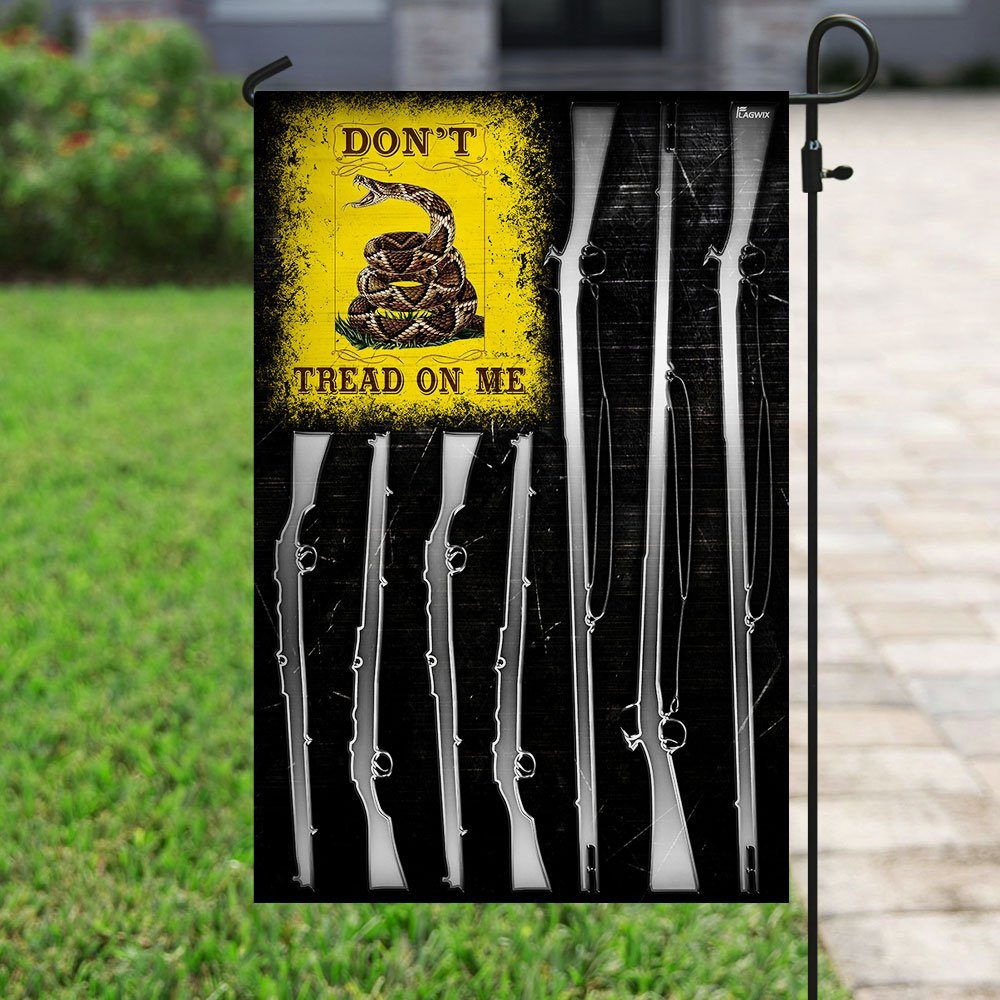 Don't Tread On Me American Libertarian Flag