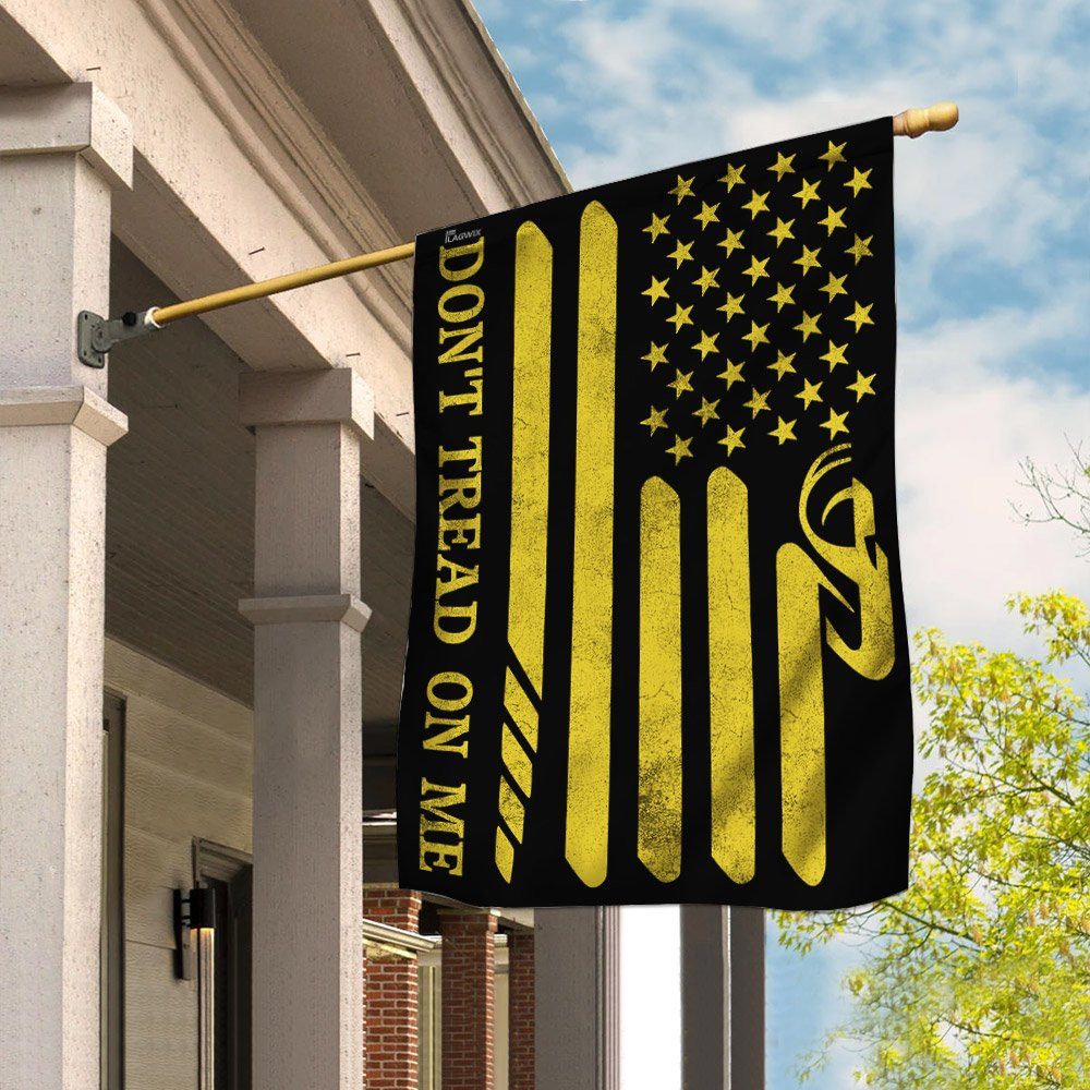 Don't Tread On Me Libetarian Gadsden Flag