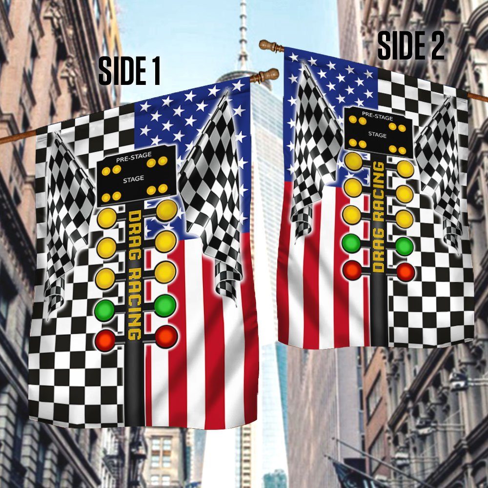 Drag Racing Flag MLN414F Drag Racing Flag MLN414F