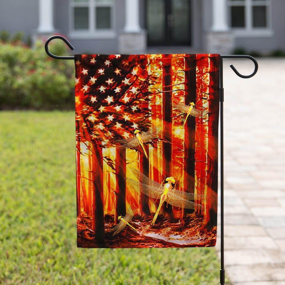 Dragonfly American US Flag Dragonfly American US Flag