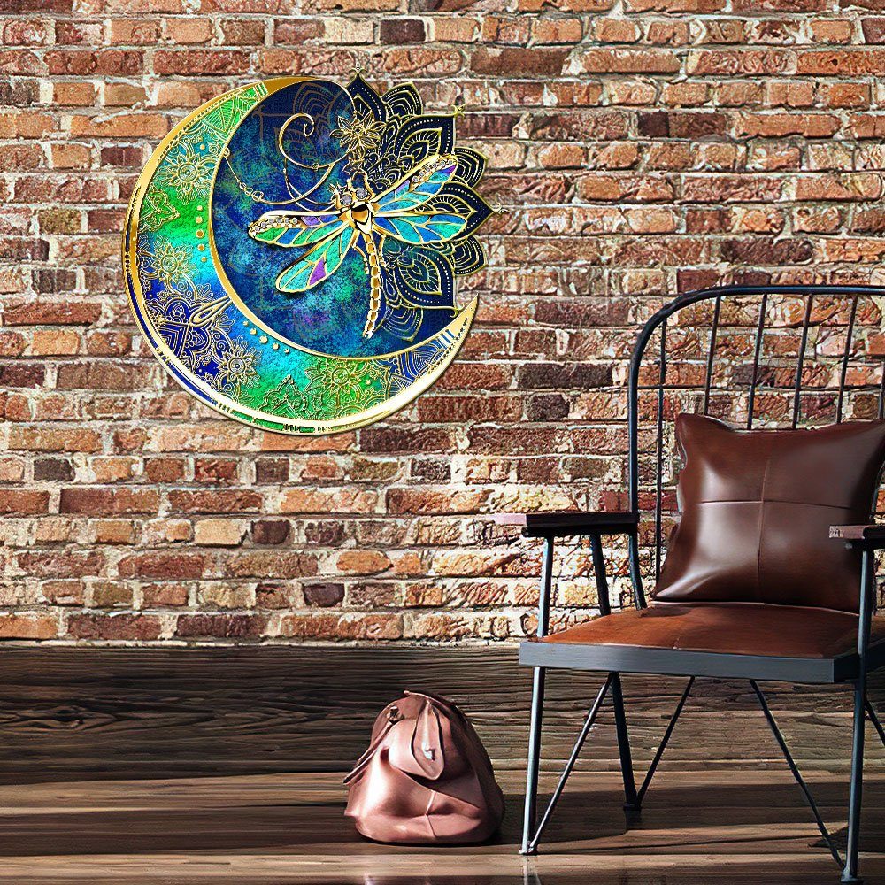 Dragonfly Hanging Metal Sign ANL152MS