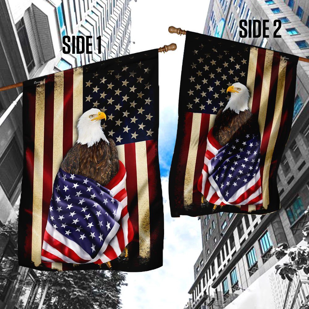 Eagle American Patriot Flag
