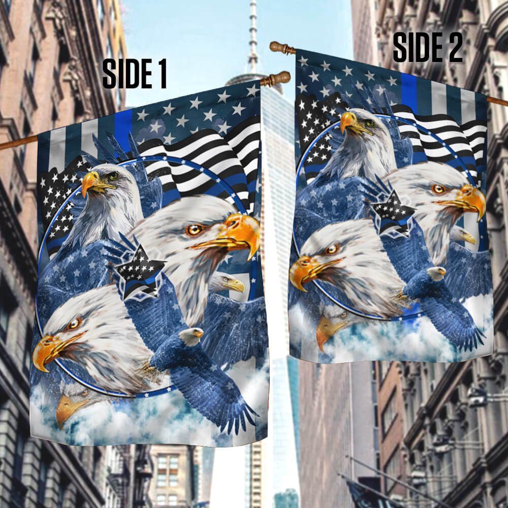 Eagle Flag Thin Blue Line ANT206F Eagle Flag Thin Blue Line ANT206F
