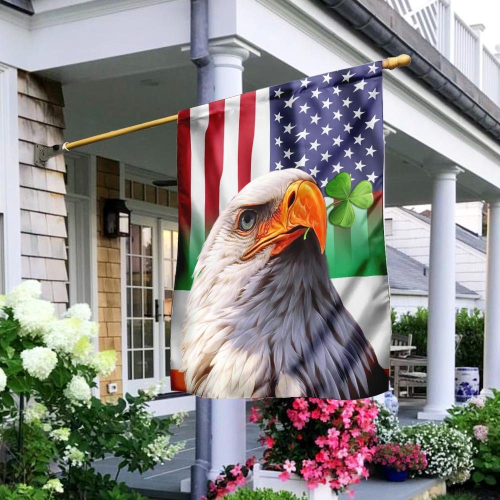 Eagle Shamrock Flag