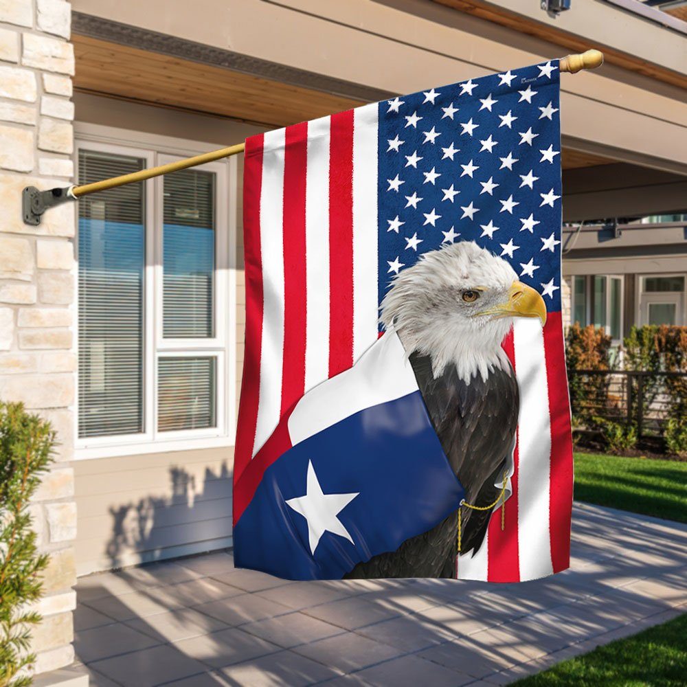 Eagle Texas The U.S. Flag TQN762F