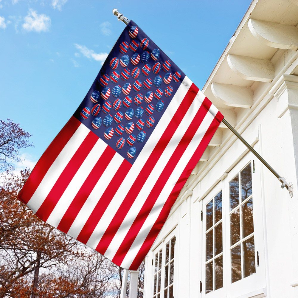 Easter Eggs American US Flag Easter Eggs American US Flag