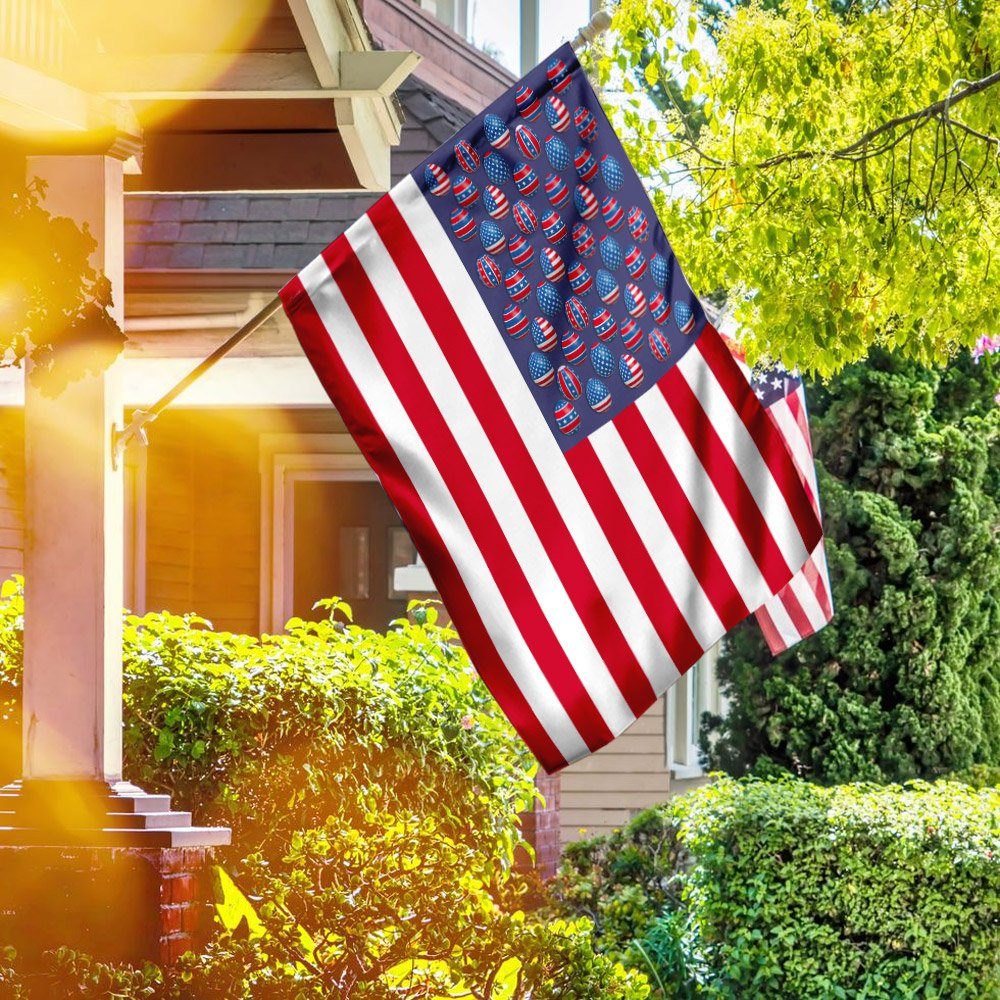 Easter Eggs American US Flag Easter Eggs American US Flag