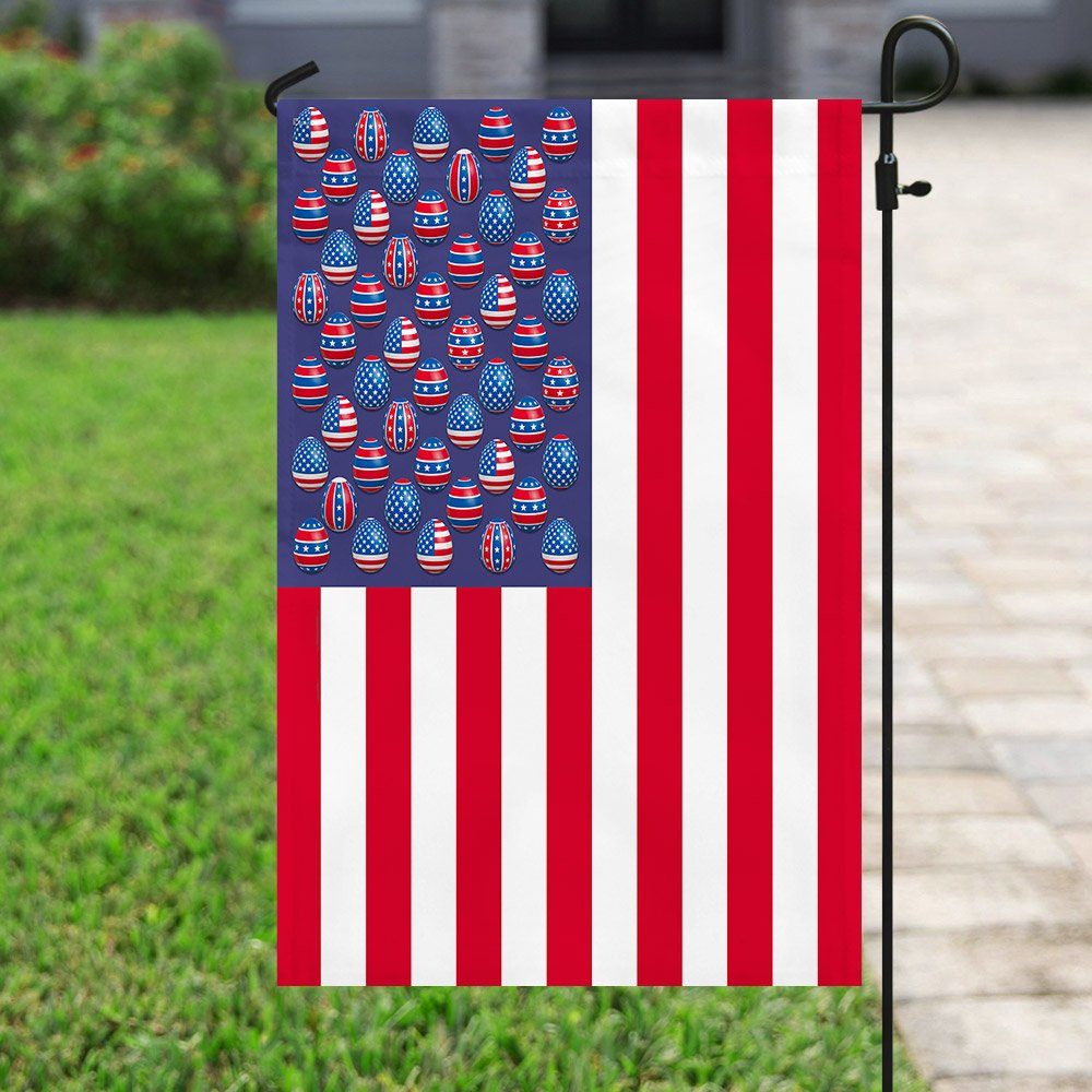 Easter Eggs American US Flag Easter Eggs American US Flag