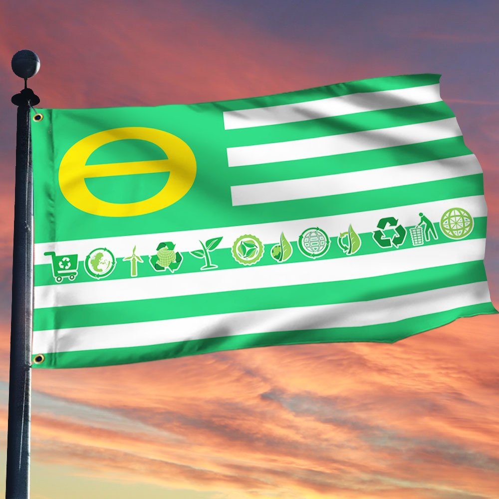 Ecology Flag Environmental Grommet Flag TPT582GF