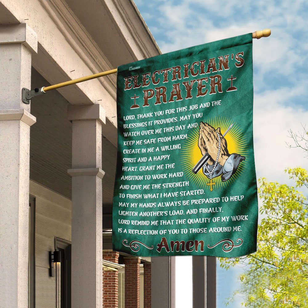 Electrician's  Prayer Flag