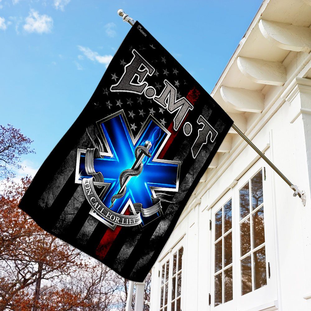 EMT American  Flag