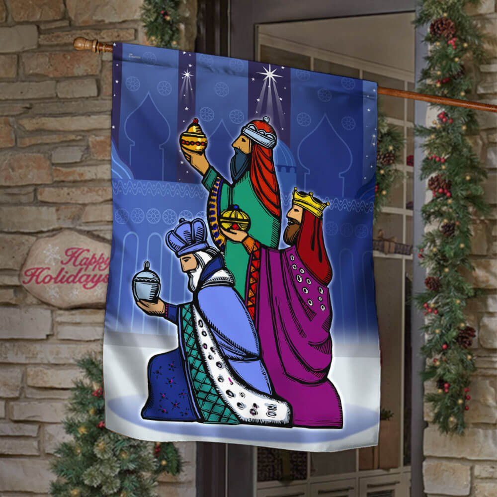 Epiphany Day Three Kings Flag Happy Day LNT799F