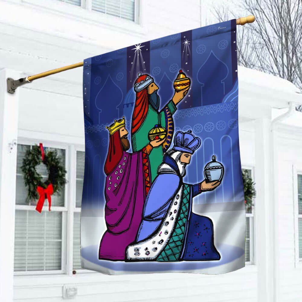 Epiphany Day Three Kings Flag Happy Day LNT799F
