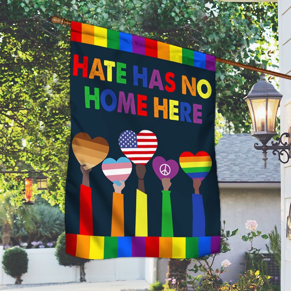 Equality Flag Hate Has No Home Here Flag QTR273F