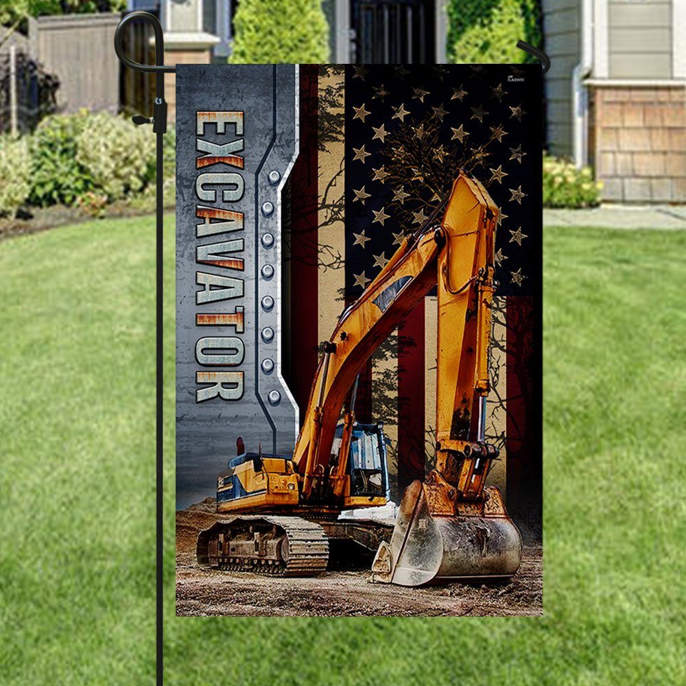 Excavator Flag Heavy Equipment ANL275F Excavator Flag Heavy Equipment ANL275F