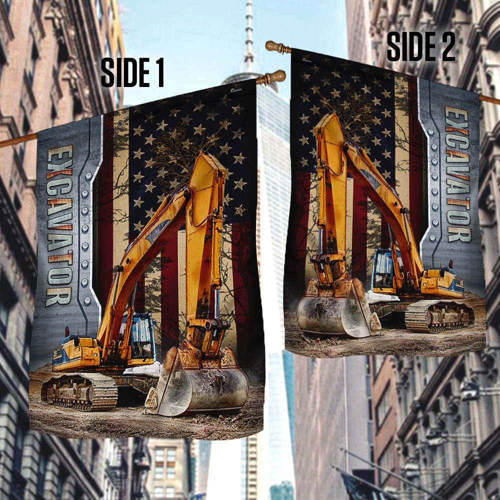 Excavator Flag Heavy Equipment ANL275F Excavator Flag Heavy Equipment ANL275F