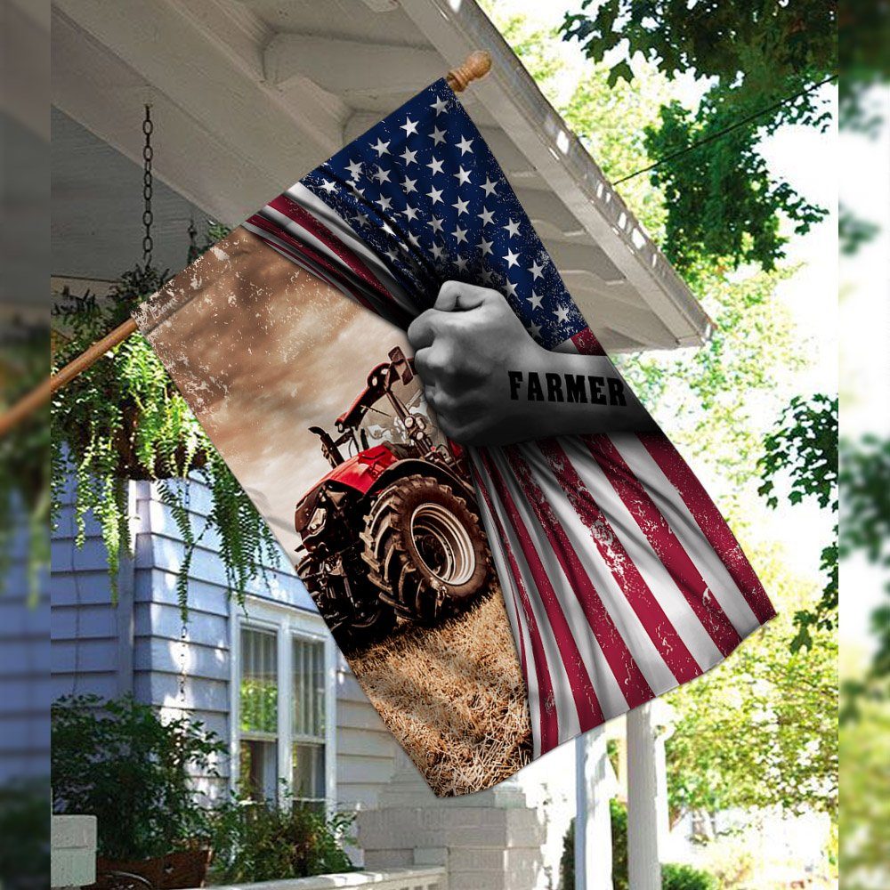 Farmer American US Flag Farmer American US Flag