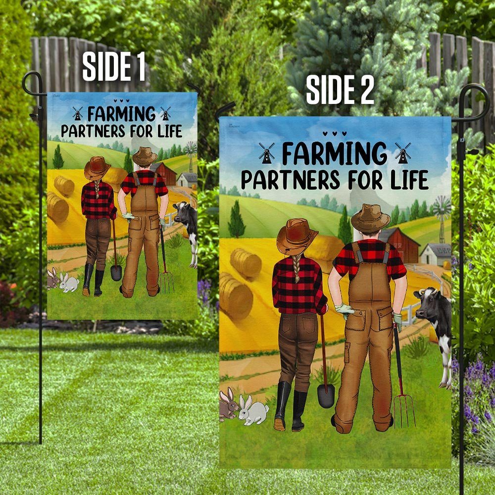 Farming Partners For Life Flag Farming Partners For Life Flag