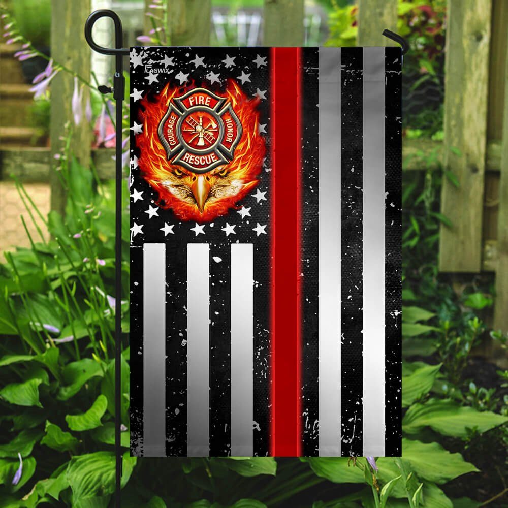 Firefighter. The Thin Red Line Flag Firefighter. The Thin Red Line Flag