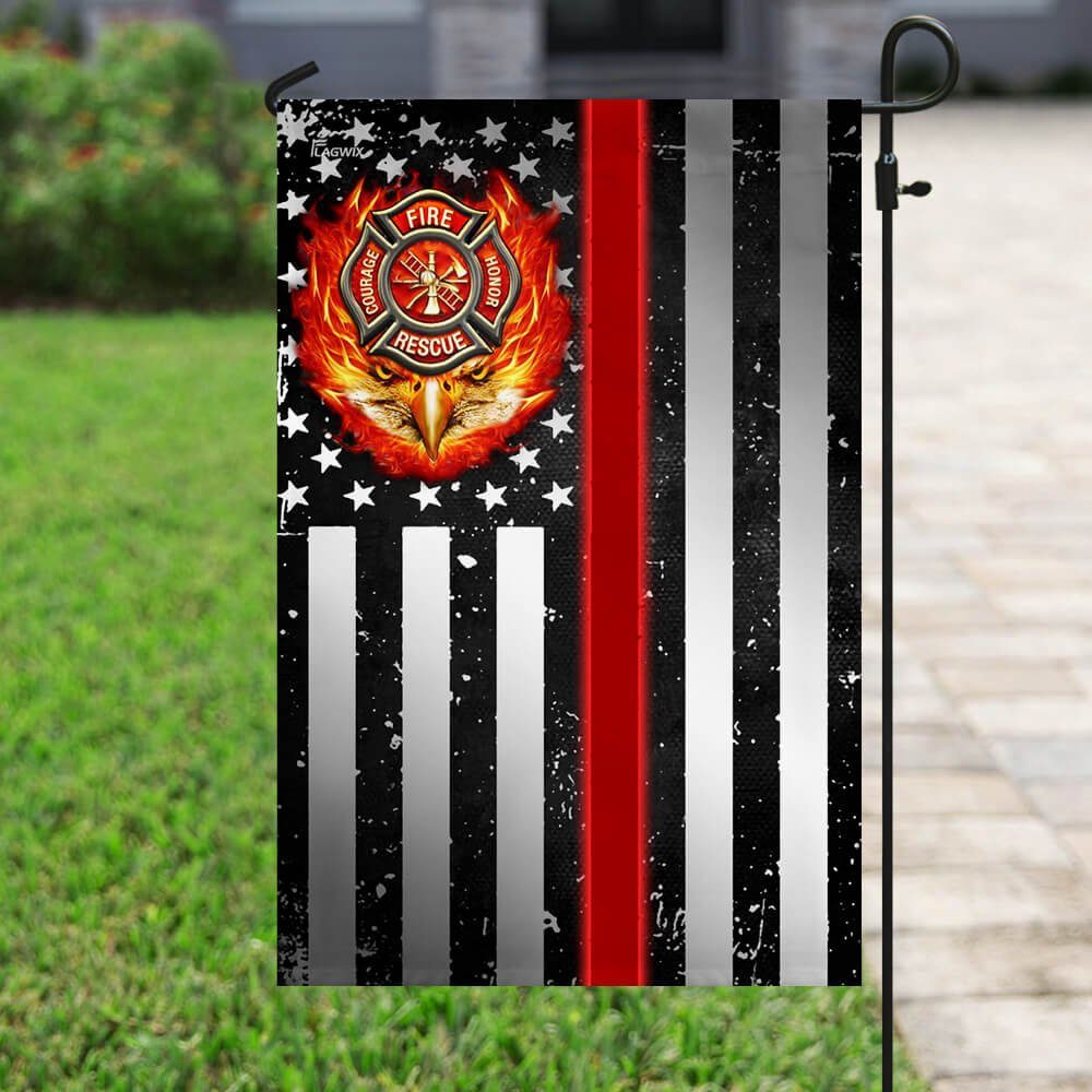 Firefighter. The Thin Red Line Flag Firefighter. The Thin Red Line Flag