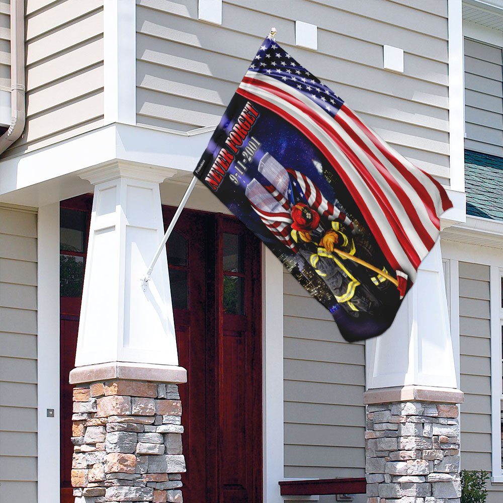 Firefighter – Never Forget 9.11 Flag Firefighter – Never Forget 9.11 Flag