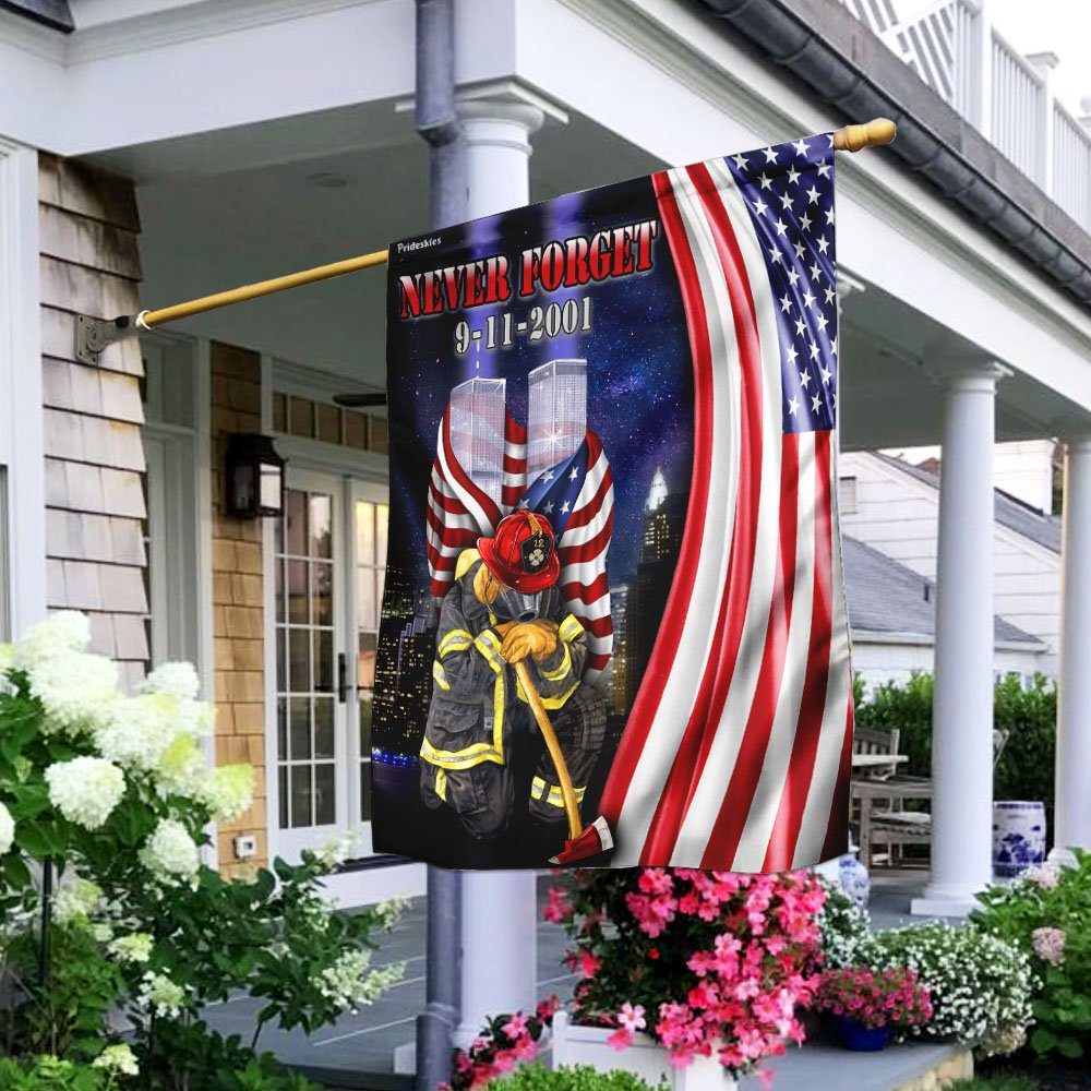Firefighter – Never Forget 9.11 Flag Firefighter – Never Forget 9.11 Flag