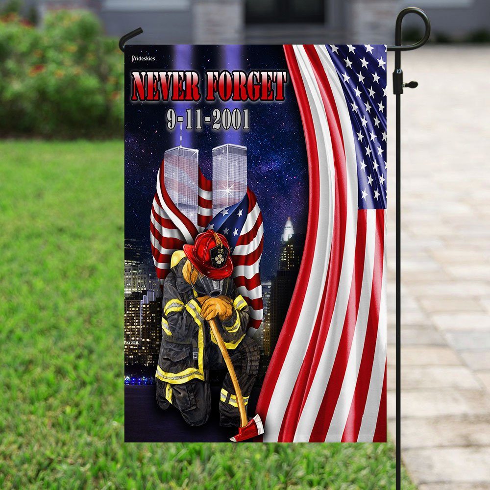 Firefighter – Never Forget 9.11 Flag Firefighter – Never Forget 9.11 Flag