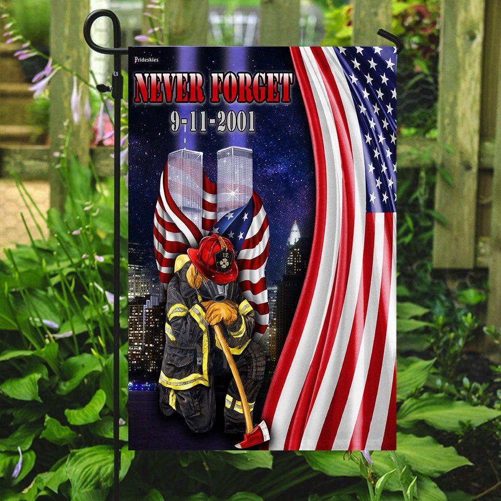 Firefighter – Never Forget 9.11 Flag Firefighter – Never Forget 9.11 Flag