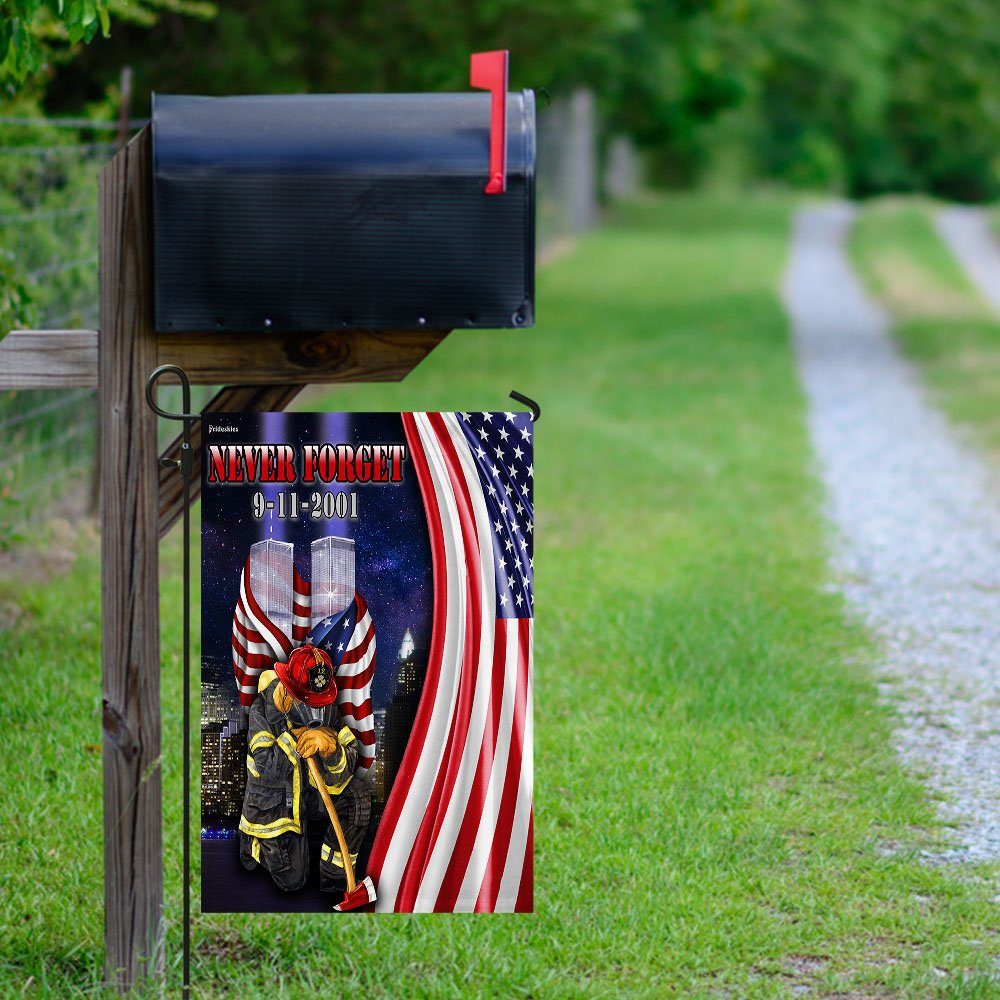 Firefighter – Never Forget 9.11 Flag Firefighter – Never Forget 9.11 Flag
