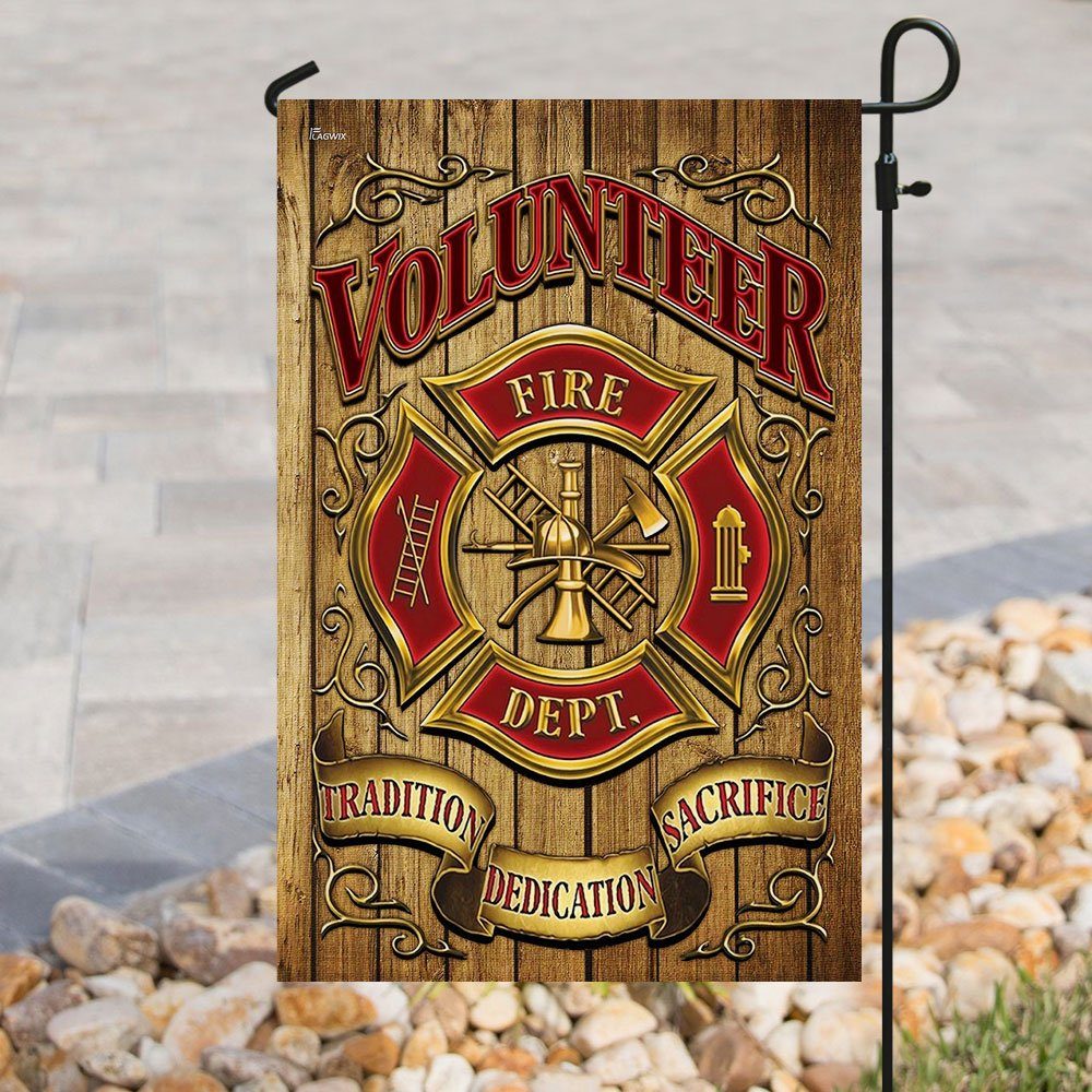 Firefighter – Tradition Dedication Sacrifice Flag Firefighter – Tradition Dedication Sacrifice Flag