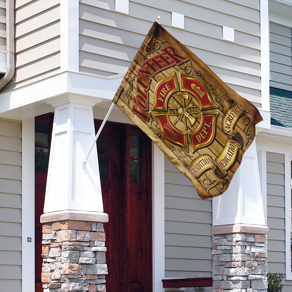 Firefighter – Tradition Dedication Sacrifice Flag Firefighter – Tradition Dedication Sacrifice Flag