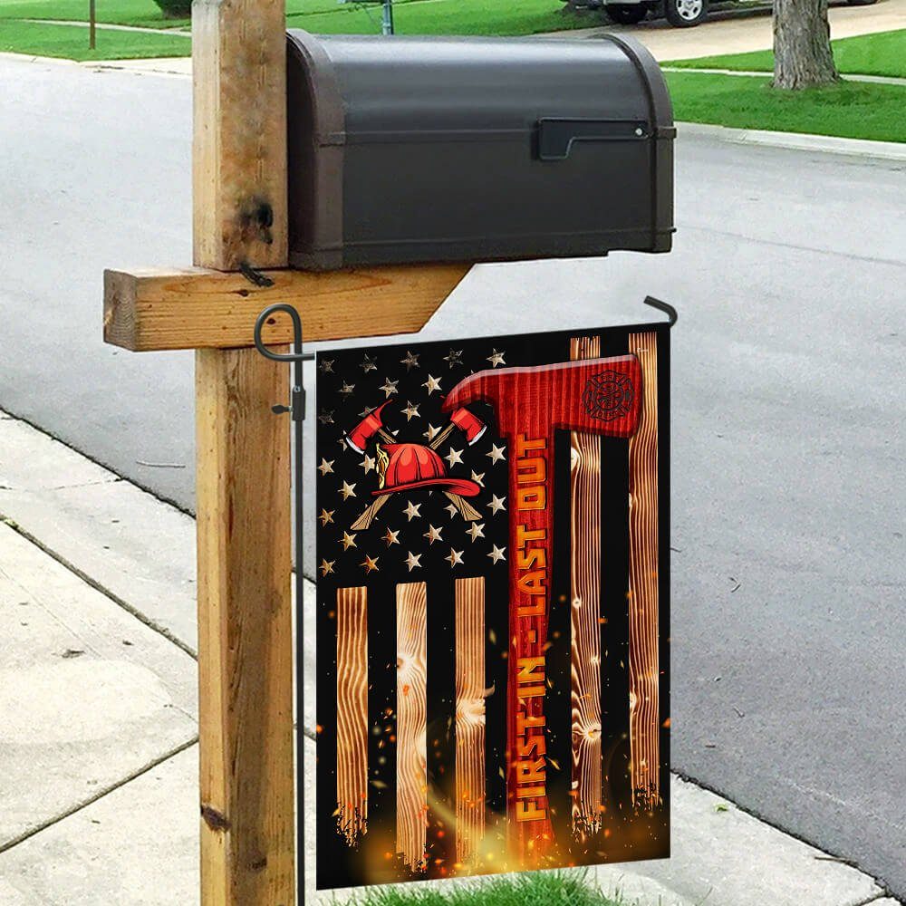 Firefighter American Flag Firefighter American Flag