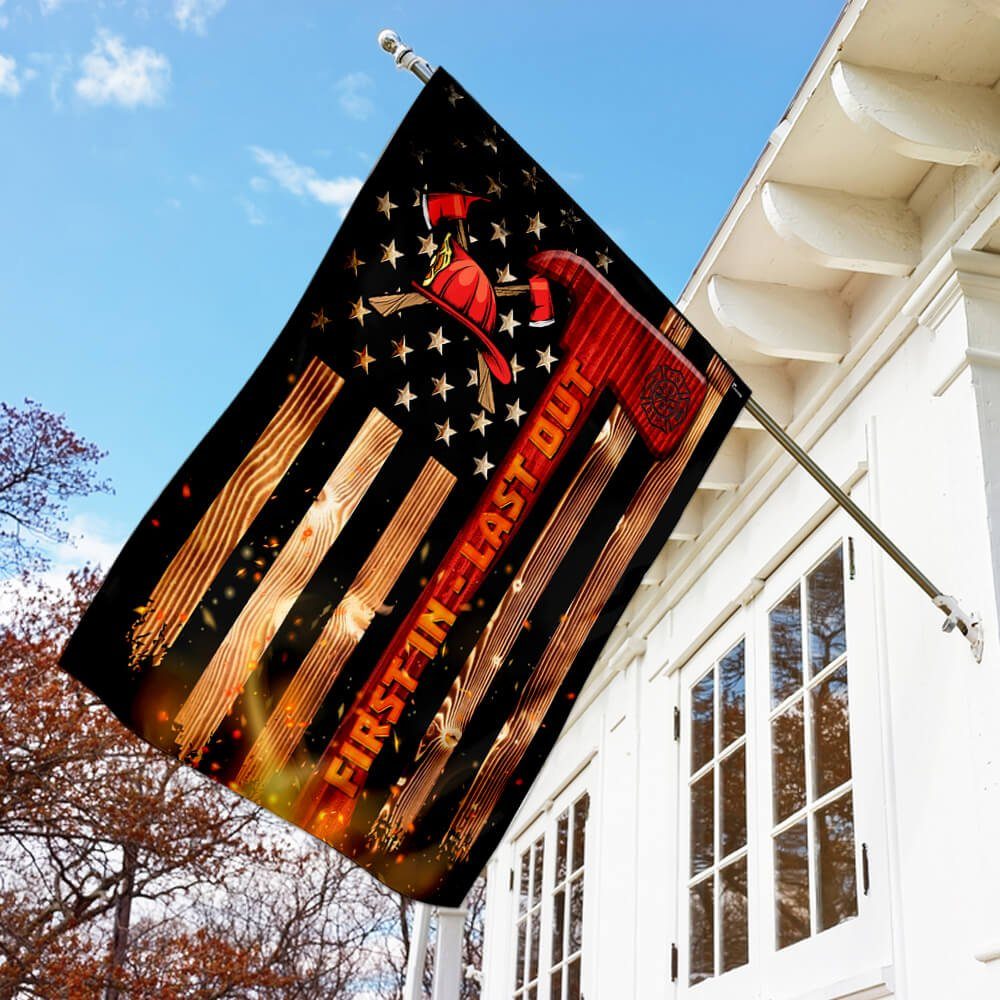 Firefighter American Flag Firefighter American Flag