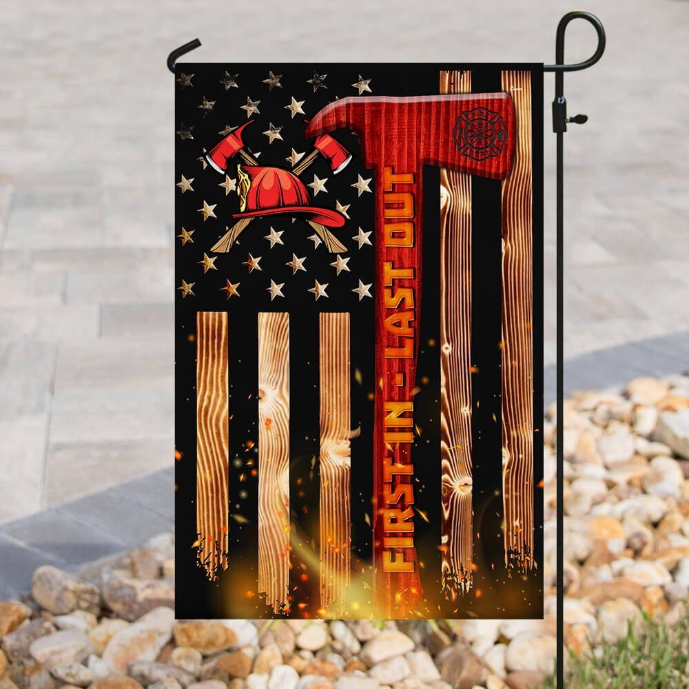 Firefighter American Flag Firefighter American Flag