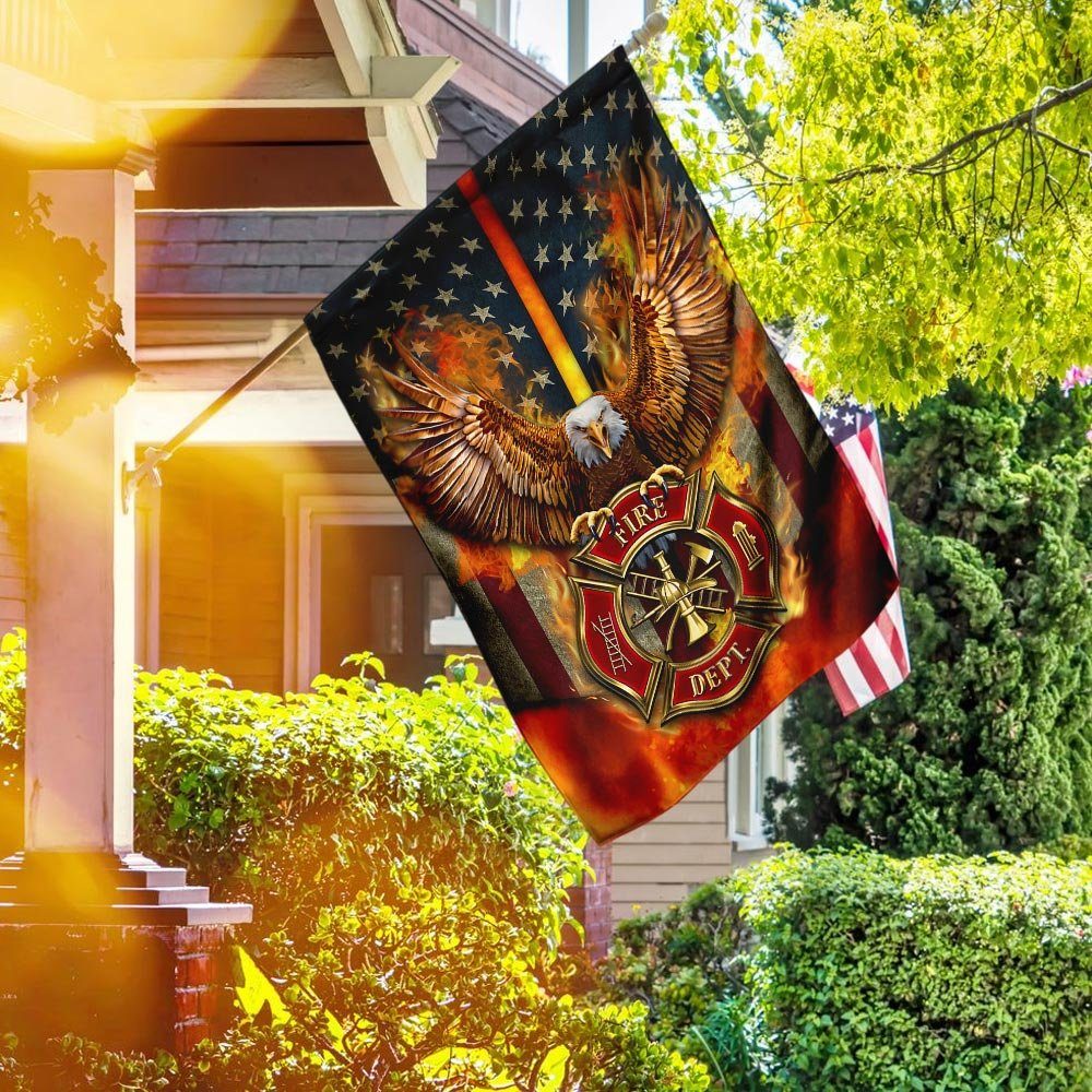 Firefighter American Flag