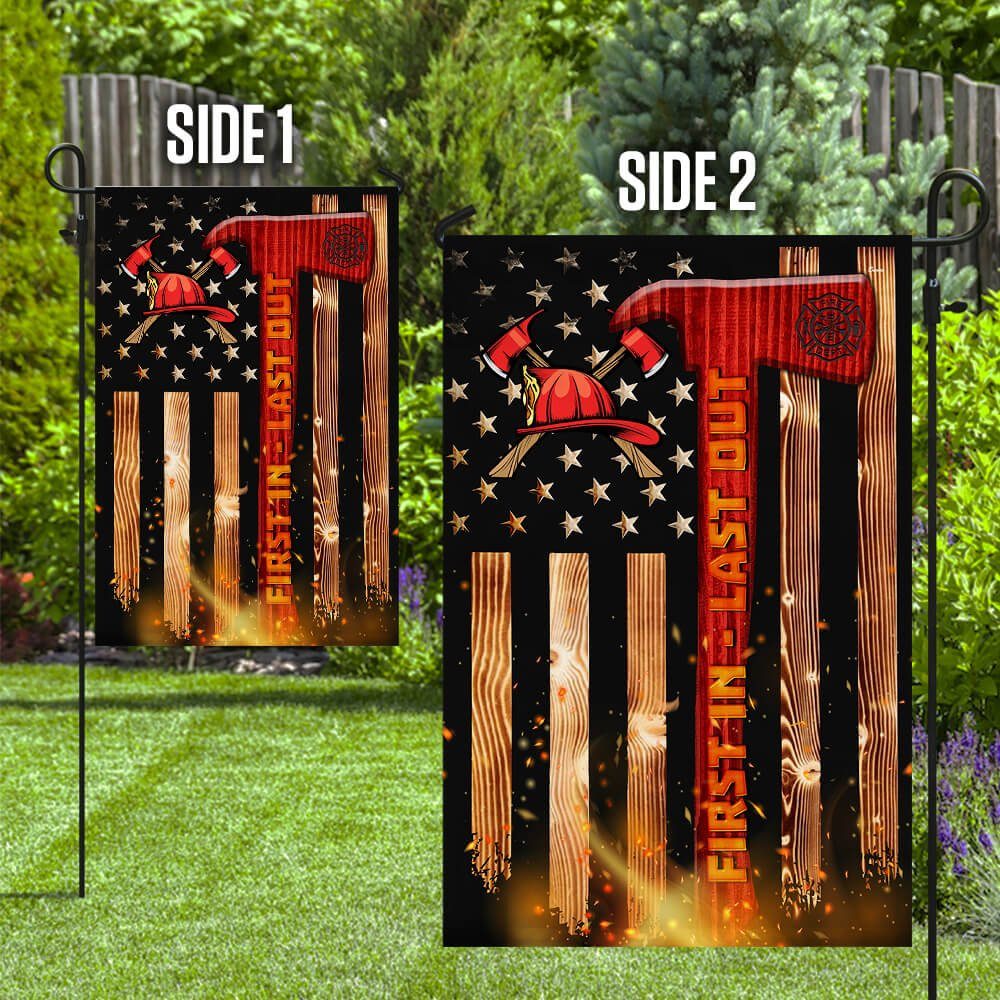 Firefighter American Flag Firefighter American Flag