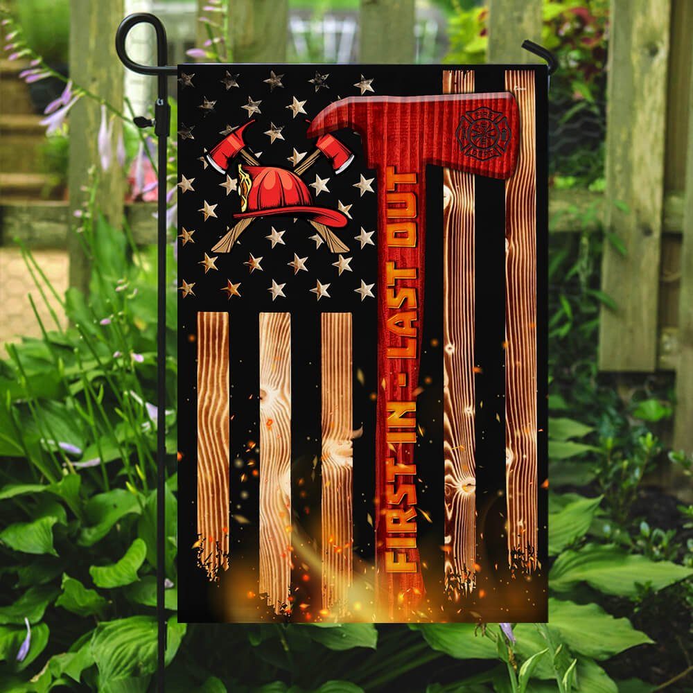 Firefighter American Flag Firefighter American Flag