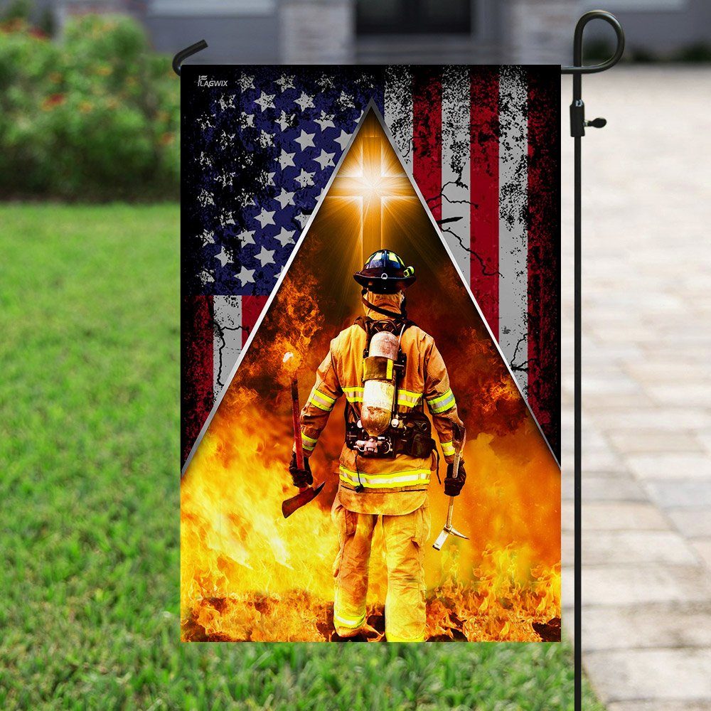 Firefighter American US Flag Firefighter American US Flag