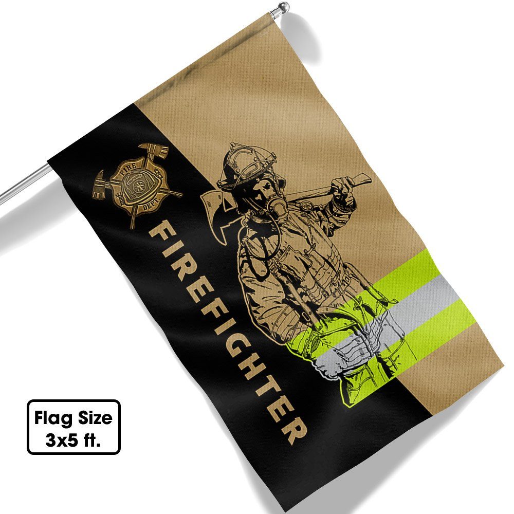 Firefighter Flag Simple And Honor LNT561F Firefighter Flag Simple And Honor LNT561F
