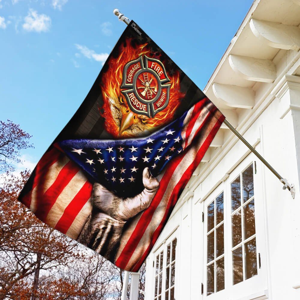 Firefighter Strong Flag