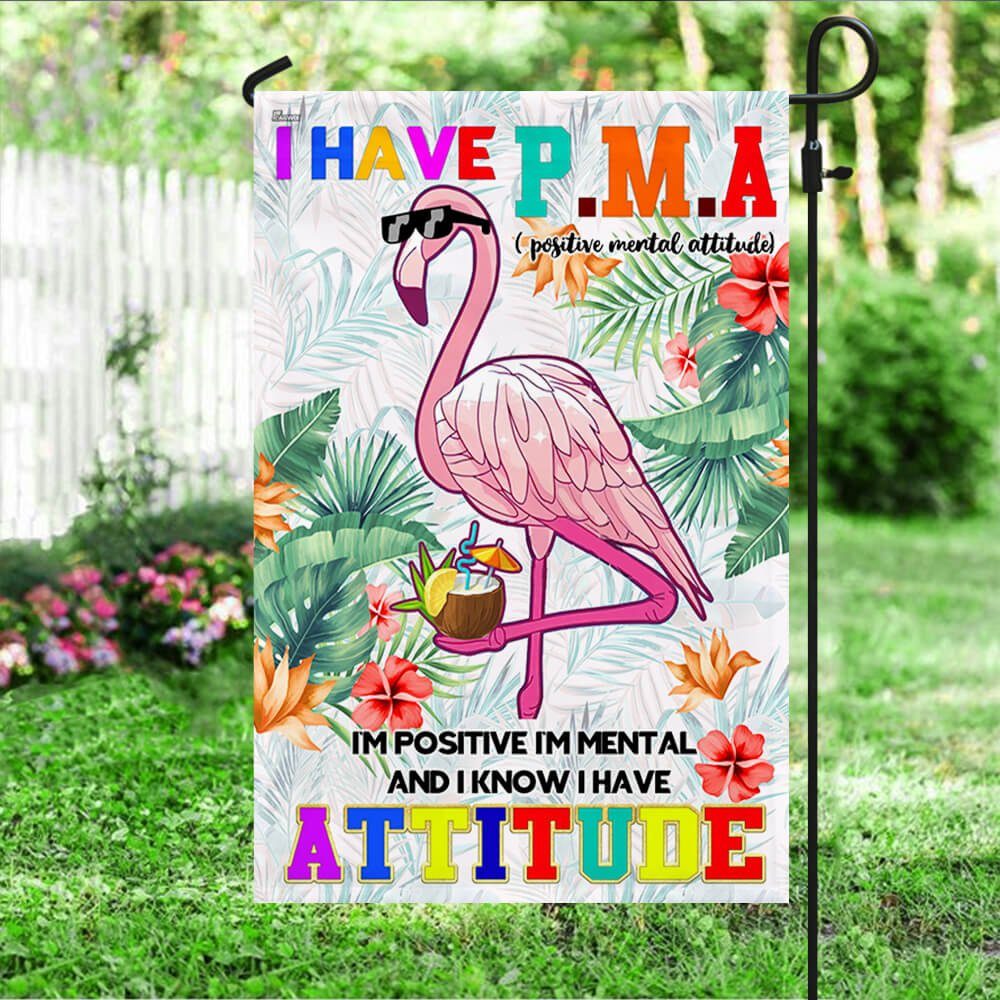 Flamingo Flag I’m Mental NNT217F