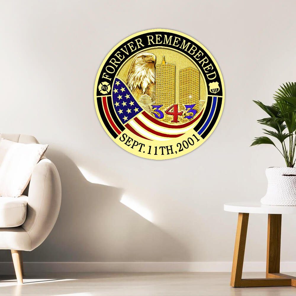 Forever Remember Hanging Metal Sign NTB135MS