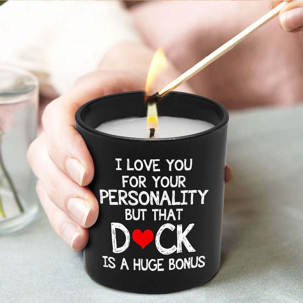 Funny Couple Gifts I Love You But Sandalwood 10oz Candle Cup